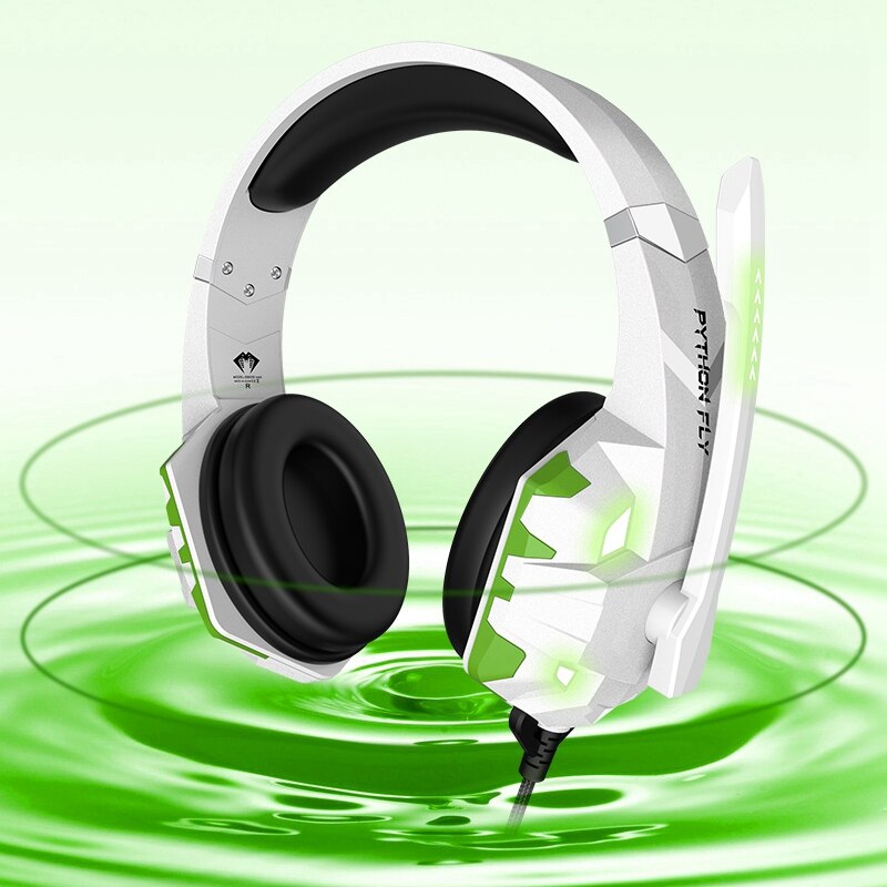 PYTHON FLY G9000 Max Stereo Gaming Headset 7.1 Bass Surround Sound With Noise Cancellation Microphone