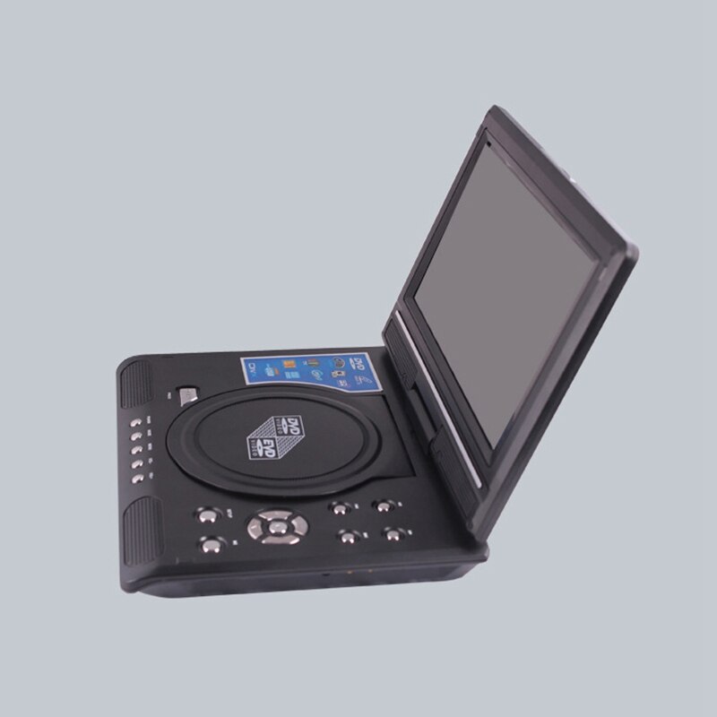 DVD móvil portátil de 9,8 pulgadas con Mini reproductor de TV HD