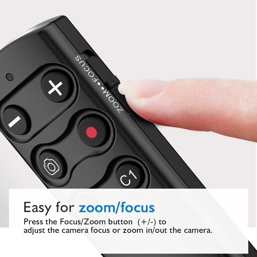 AODELAN Bluetooth Remote Control for Sony A7 III, A7R III, A6100, A6400, A6600, RX100 VII, RX0 II, A7R IV, A9, A9 II, ZV-1, A7C