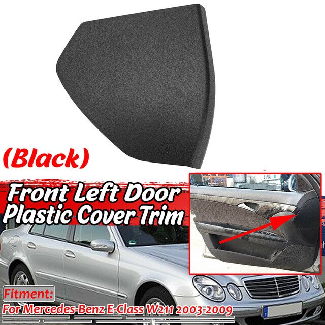 Pair Of Front Door Upper Cover Trims For Mercedes E-Class W211 (2003-2009) – Beige Color