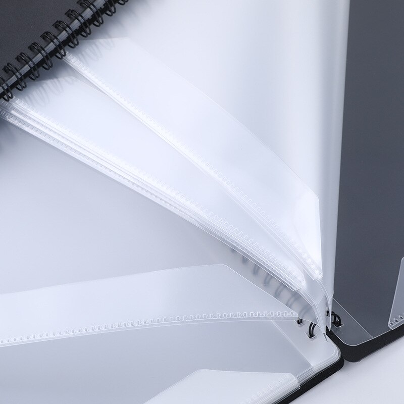 Feuille de papier A4 multicouche pour partition de musique, 40 Pages, format bobine, pratique, Piano, rangement de documents