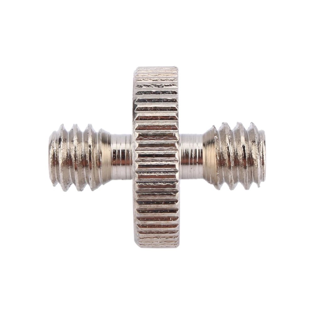 50 stücke 1/4 "-1/4" Schraube Männlich zu Männlich Metall Adapter 1/4 "Gewinde zu 1/4" gewinde Schraube Foto Studio Zubehör