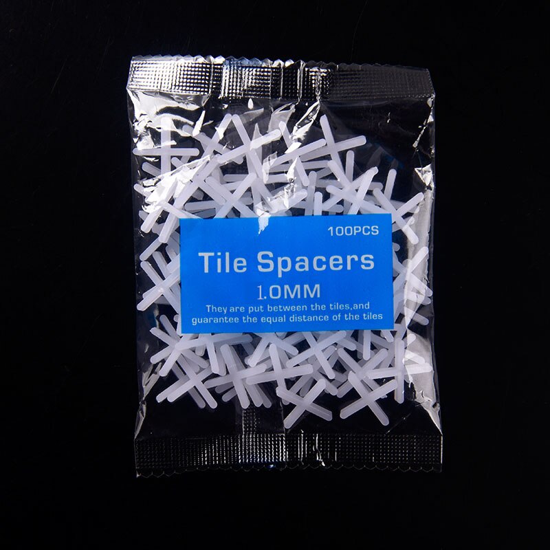 500Pcs Keramische Tegel Kloof Locator Plastic Cross 2Mm Keramische Tegel Wedge Locator Vloer Muur Leveling Systeem Leggen Tool