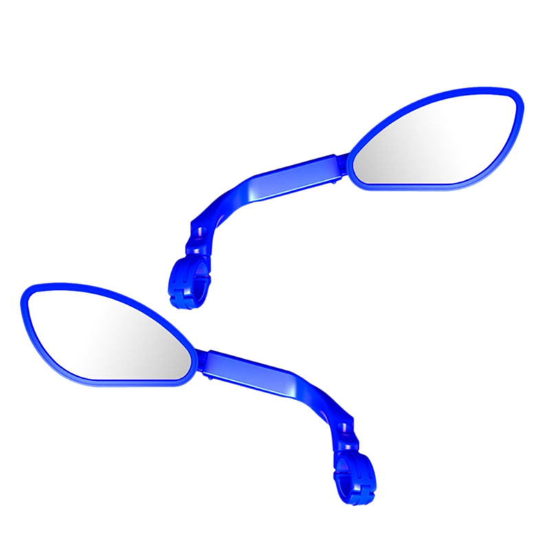 Bike Rear View Mirror Explosion-Proof Bicycle Handlebar Adjustable Rotatable Mirror Left And Right Mirror