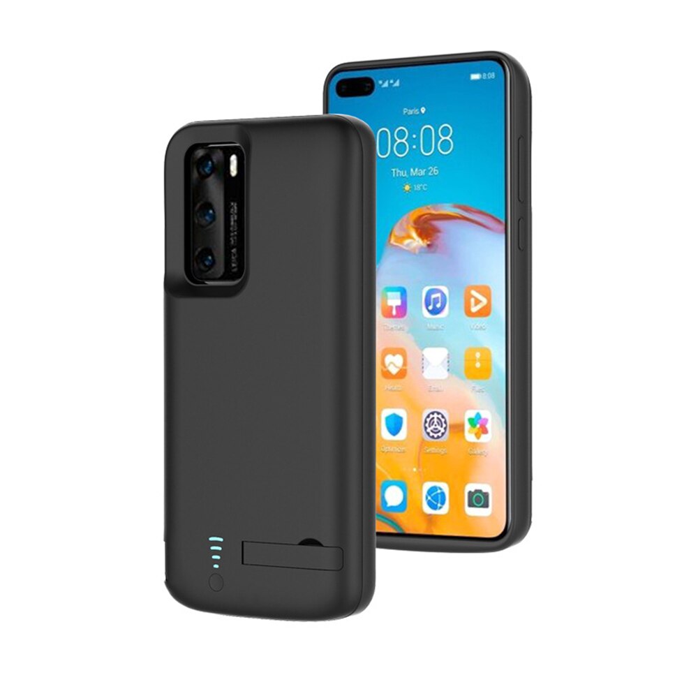 4800mAh Power Bank Cover For Huawei P40 Pro 5G Extenal Battery Charger Cases For Huawei P40 5G Powerbank Charging Case