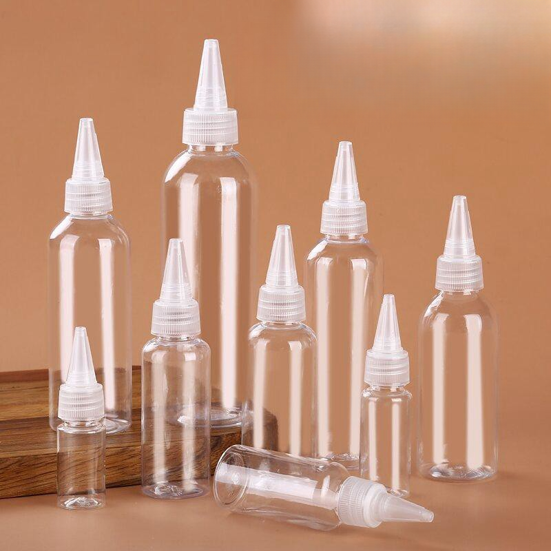 5pcs 10ML-120ML Squeeze Dropper Bottles Plastic Eye Bottle Twist Top Cap Liquid Paint Ink Dispenser Glue Applicator