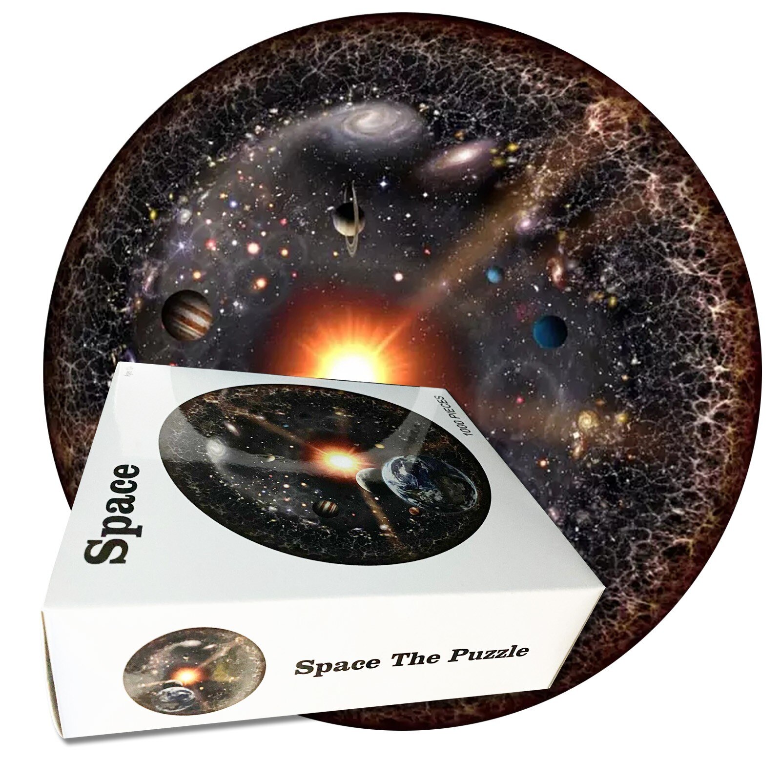 40 # Puzzels Volwassen Ruimte Puzzel Space Universe Puzzel Serie 1000 Stuks Ronde Kids Educatieve Puzzel Kinderen Speelgoed