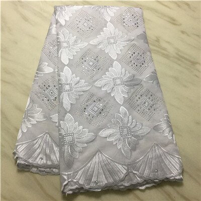 Tissus en dentelle suisse, tissus en coton africain, tissus en dentelle voile de suisse, broderie de , en suisse, style dubaï, 5yards: 9