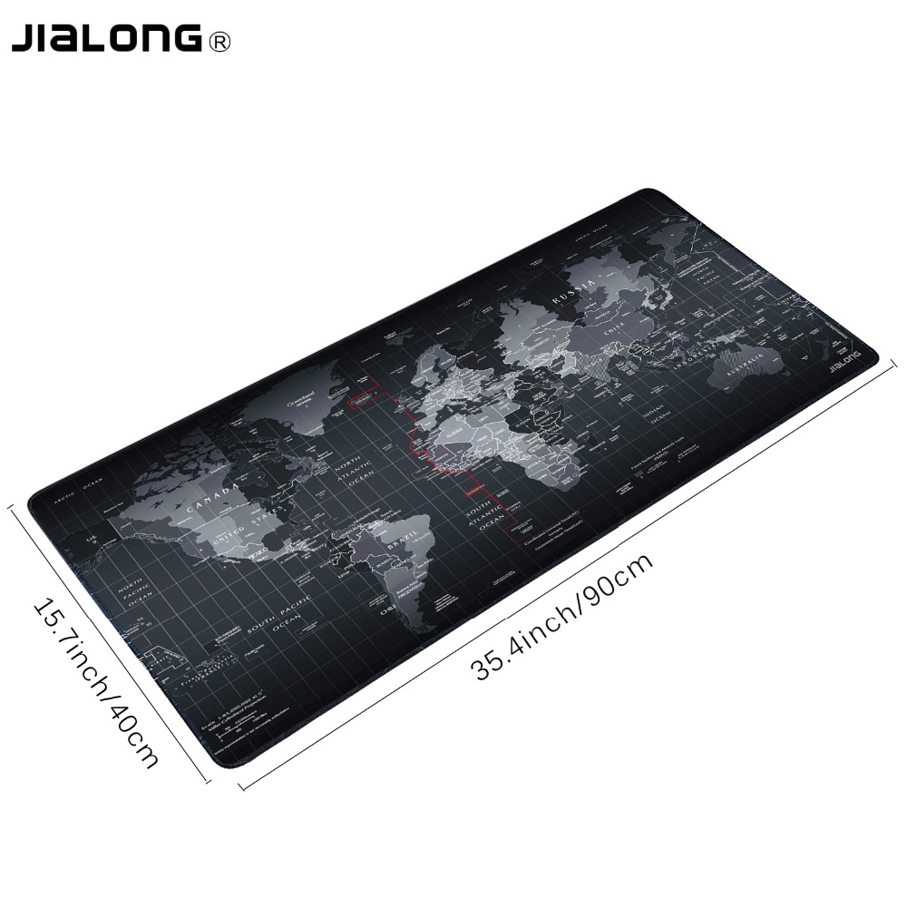 JIALONG Best Selling Gaming Mouse Pad large XL Locking Edge Mat Office Speed Control Version For 90*40*cm Computer Mice pad