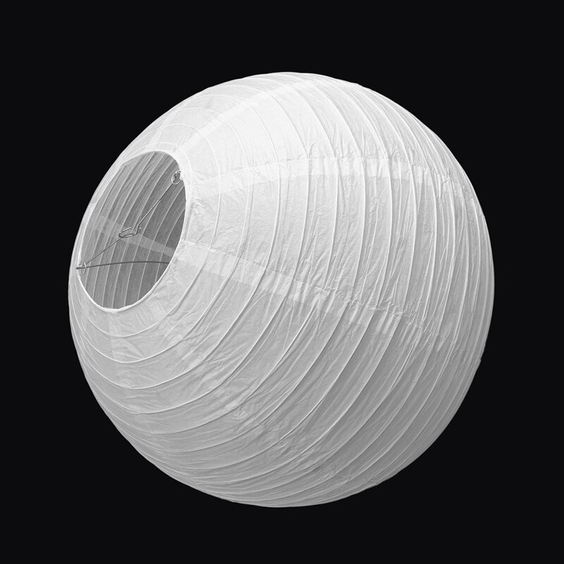 1 X Chinese Japanse Papieren Lantaarn Lampenkap Voor Party Wedding, 50Cm (20 &quot;) Roomwit