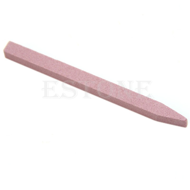 1Pc Nail File Manicure Pumice Stone Cuticle Pusher Set Foot Skin Clean Scruber Pink Brand Nail Art Tools