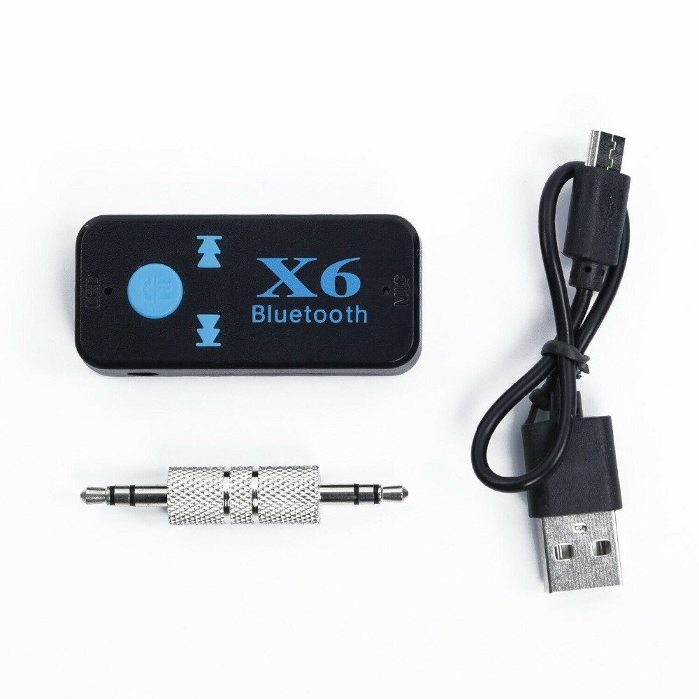 X6 Wireless Bluetooth5.0Audio Music Receiver Support TF C ard