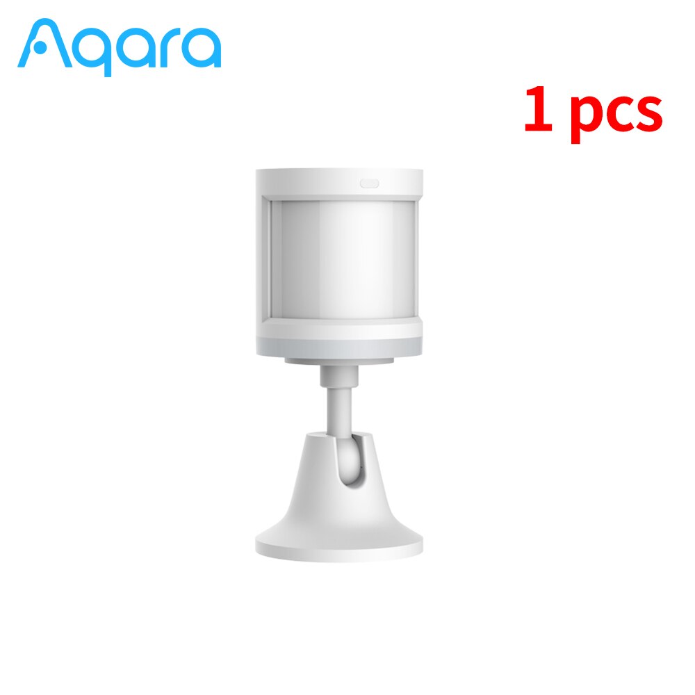Aqara rörelsesensor smart människokroppssensor arbeta med homekit/mi hemapp intelligent koppling wifi zigbeesensor smart hem: 1 st