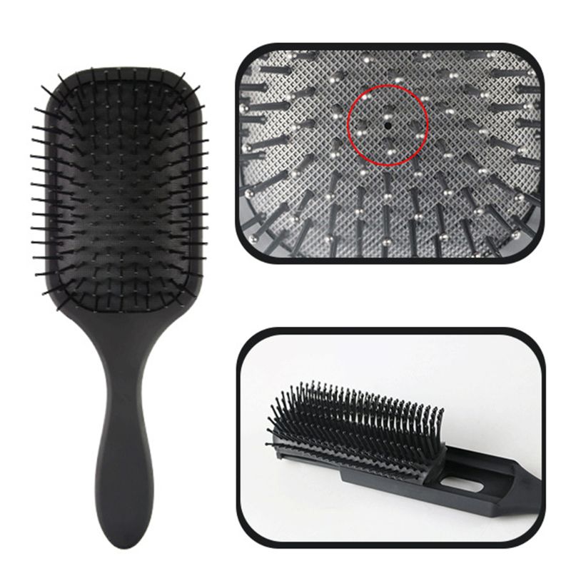 4Pcs Hair Brush Set Air Cushion Massage Comb High Temperature Resistant Portable Home Travel Styling Tool for Ladies