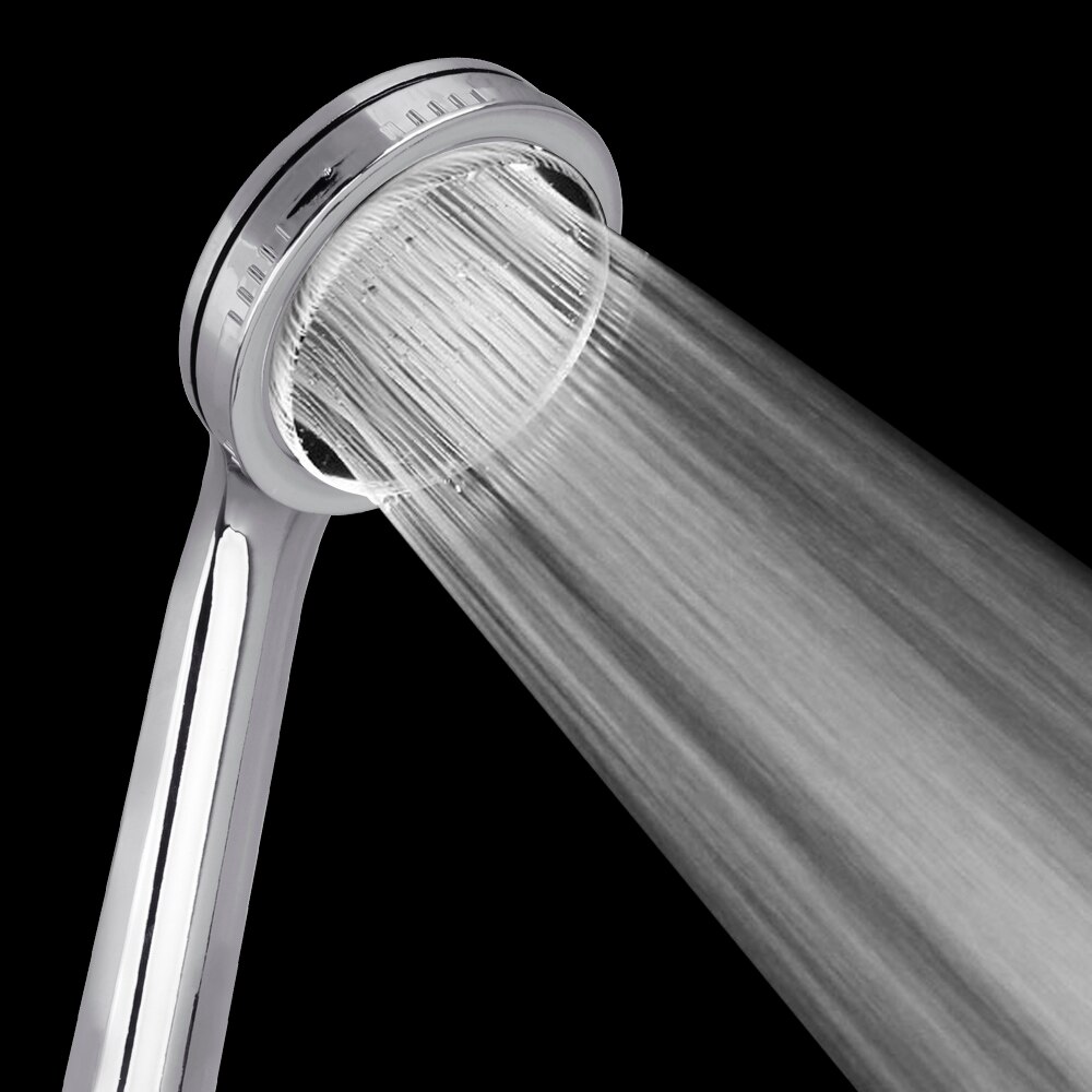 1pc Pressurized Nozzle Shower Head High Pressure Rainfall Chrome Bath Shower HeadWater Saving Spray Nozzle Shower Accessories