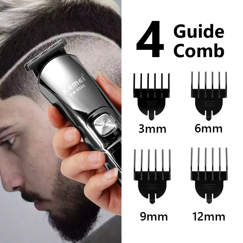 Professionele Tondeuse Waterdicht 6 In 1 Tondeuse Elektrische Haar Snijmachine Baard Trimmer Body Voor Mannen Kapsel