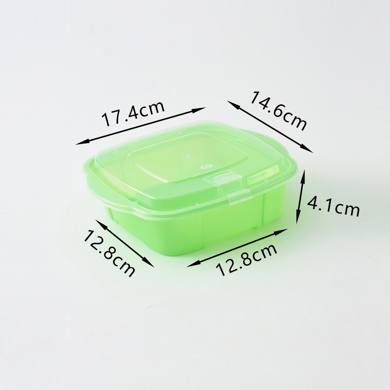 Disposable lunch box: M750 green 45sets