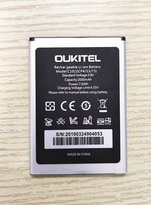 B-TAIHENG C11 Pro (1ICP5/57/) batterij Voor Oukitel C11 Pro Mobiele Telefoon Batterij 3400Mah Hoge Capaciteit 5.5Inch MTK6739 3 + 16G