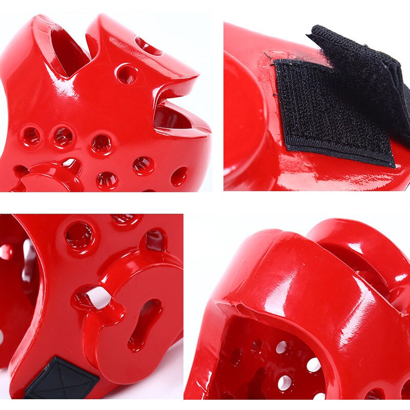 Casco de entrenamiento para niños adultos Sanda Karate Muay Thai Boxeo Taekwondo