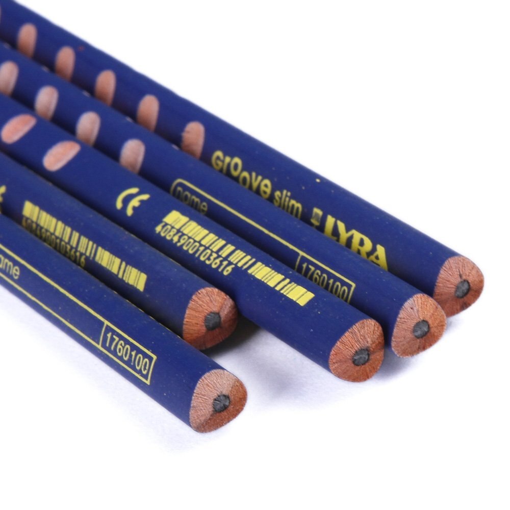 12 stuks lyra groove slim potloodset voor kinderen met pen, gebarentaal, leren, hb-stift, kawaiipotloden, schoolbenodigdheden voor kinderen, potloden