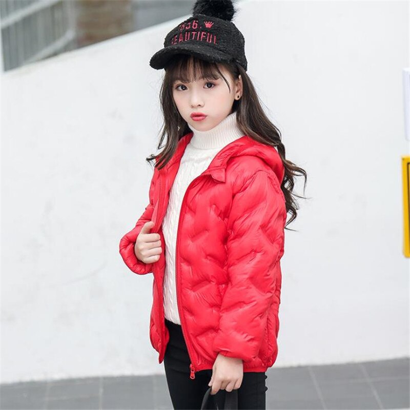 Autumn and Winter Children's Clothing Cotton Hooded Down Coat Baby Winter Snowsuit 4 Colors Warm Snow Wear for Kids