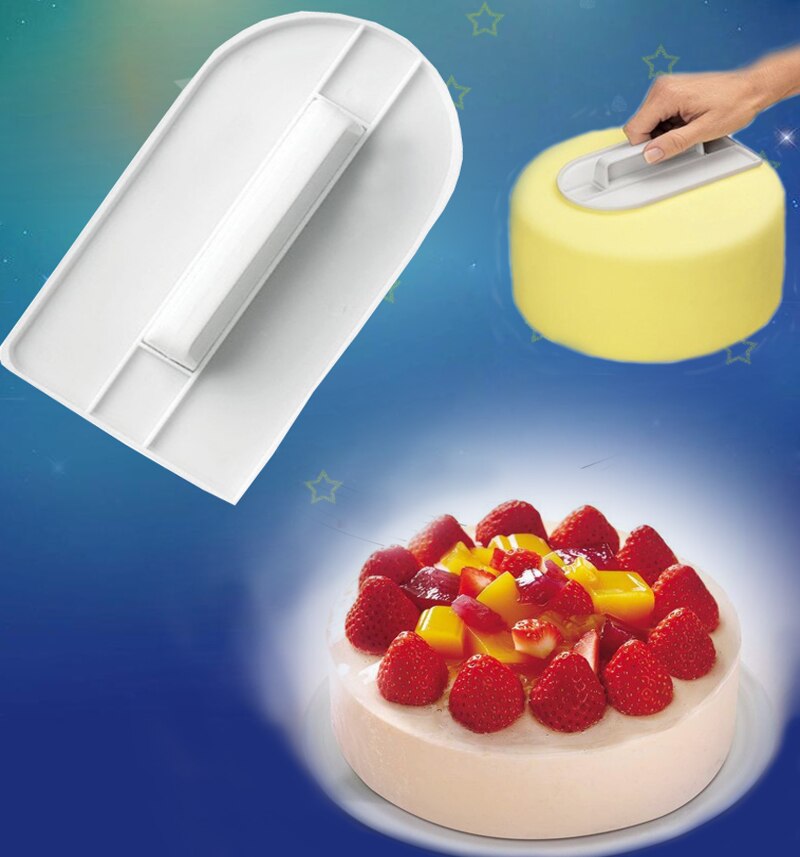 Reusable Cake Smoother Polisher Icing Fondant Sugarcraft Screeding Unit Decorating Tool Kitchen Gadget