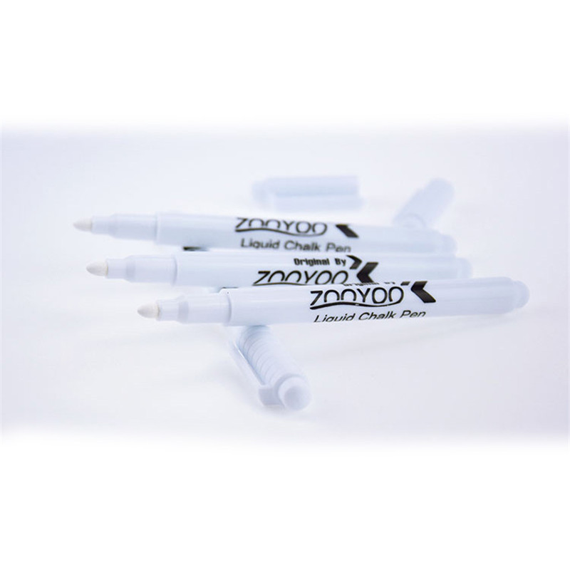 Rotuladores de tiza líquida para la pared, pegatina de pared para habitación de niños, pizarra, tarro de cocina, calcomanía de vinilo extraíble, 3 uds., 10 Uds., blanco