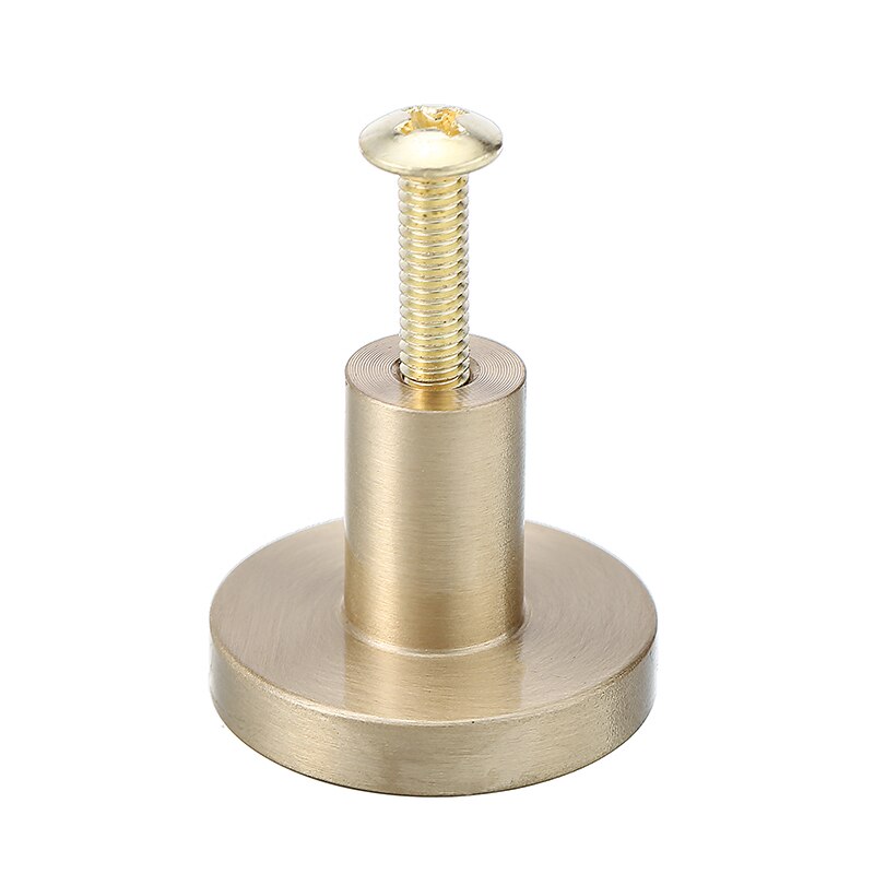 4 Stuks Ronde Goud Messing Handgrepen Keukenkast Deurknoppen Kast Lade Trekt Meubelen Hardware Messing Lade Trekt