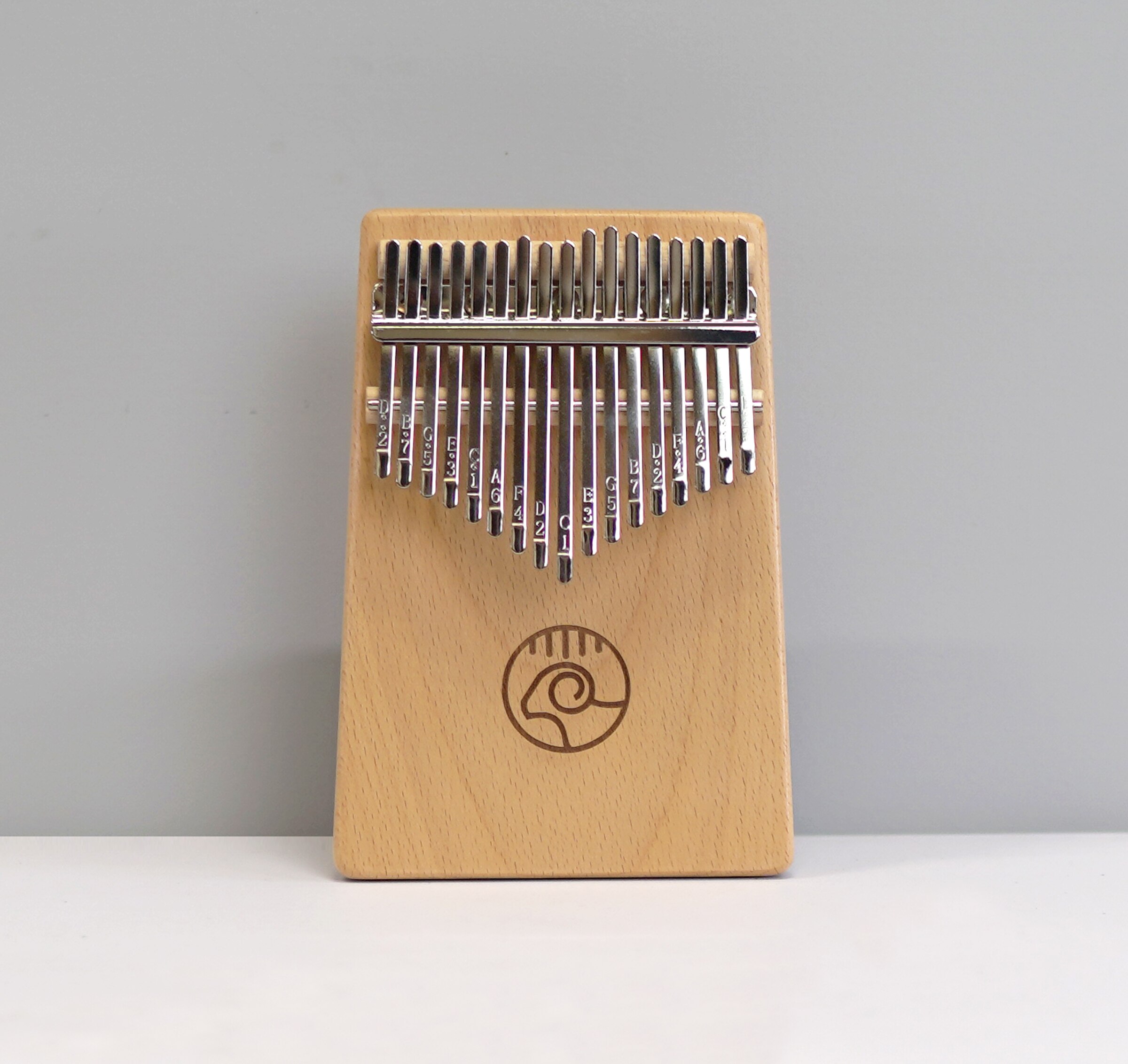 April Yang 17 Keys Acoustic Solid Body Kalimba