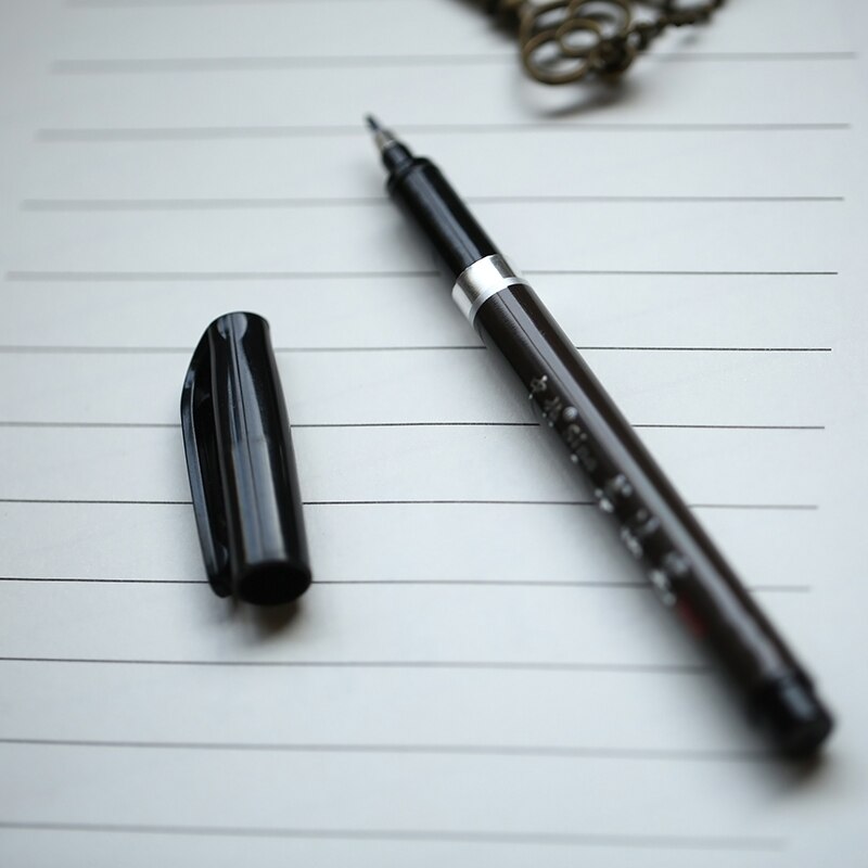 3 teile/los Kalligraphie stift Japan material pinsel für unterschrift Chinesische wörter lernen Schreibwaren schule liefert papelaria