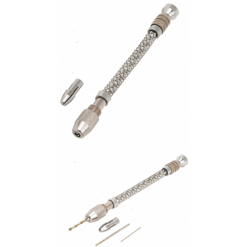 Half automatic Precision Spiral Hand Drill Craft Mini Jewelry Hobby Engraver Tool HD415
