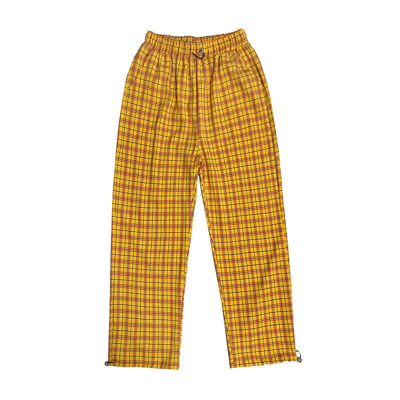Privathinker homme femme rue Style Plaid pantalon Mans femme décontracté droit décontracté pantalon mâle Hip Hop vêtements bas