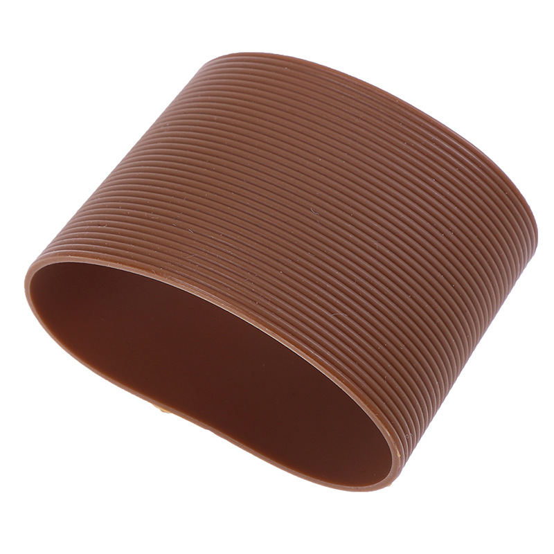 6CM silicone sleeves for mugs,Ceramic cup sleeves Stripes and vertical grain sleeves cover,heat insulation sleeves support: B