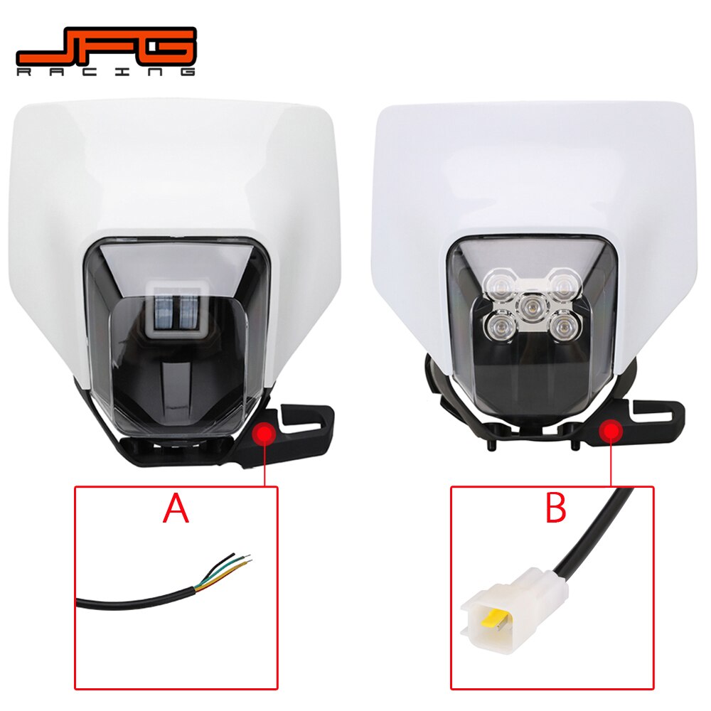 Motorcycle LED Headlight Headlamp Head Lamp Light For Husqvarna FC FE FX TC TE TX 125 250 300 350 450 501 FE250 FC250 TE300