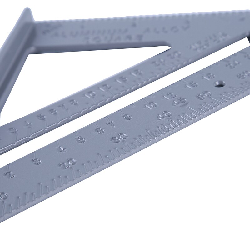 7'' Angle Protractor Measurement Tool Ruler Aluminum Alloy Speed Protractor Miter Carpenter Tri-square Line Scriber Saw Guide