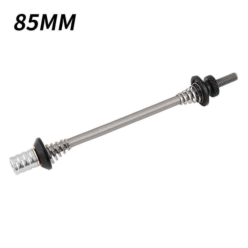 MUQZI Titan-Schnellspanner, 74 mm, 85 mm, 100 mm, 130–135 mm, MTB, Rennrad, Schnellspanner, Achse aus Titanlegierung: Blau