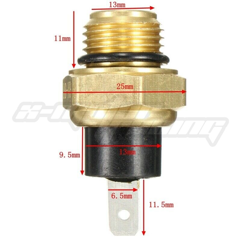 Sensore di calore interruttore termico ventola radiatore moto per Honda VT750C VT750CD VT750CDA VT750CDB VT750CDC VT750CDD ombra asso di lusso