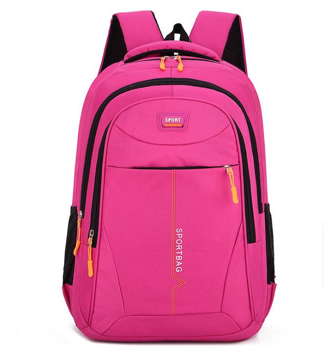 Chuwanglin décontracté homme sacs à dos sac à dos pour ordinateur portable étanche grands hommes Mochila sacs de voyage étudiants sac Z501107: rose red