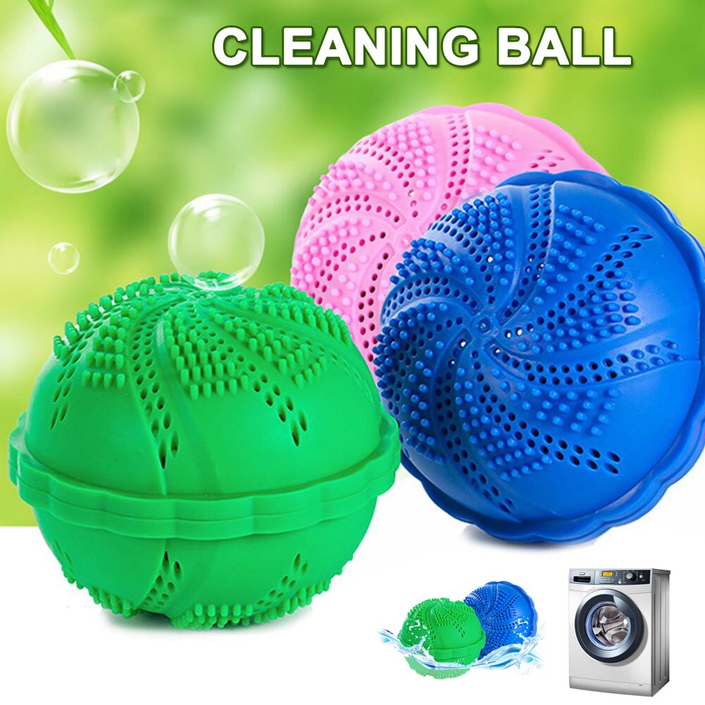1 Pcs Laundry Ball Cleaning No Detergent Wash Wizard Style for Washing Machine