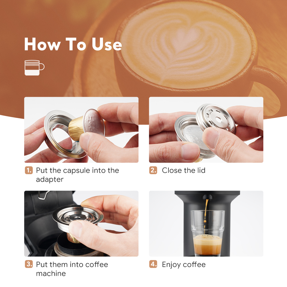 80ml für vertuo next & pop kaffee adapter kompatibel mit original kapseln wandelt in vertu oline maschine kaffee zubehör um