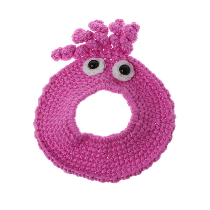 Zwierzątka aparat fotograficzny kumple obiektyw akcesoria dla dziecka/dziecka/zwierzątka fotografia dzianiny lew ośmiornica zwiastun zabawka obiektyw pozowanie rekwizyty fotograficzne: 3