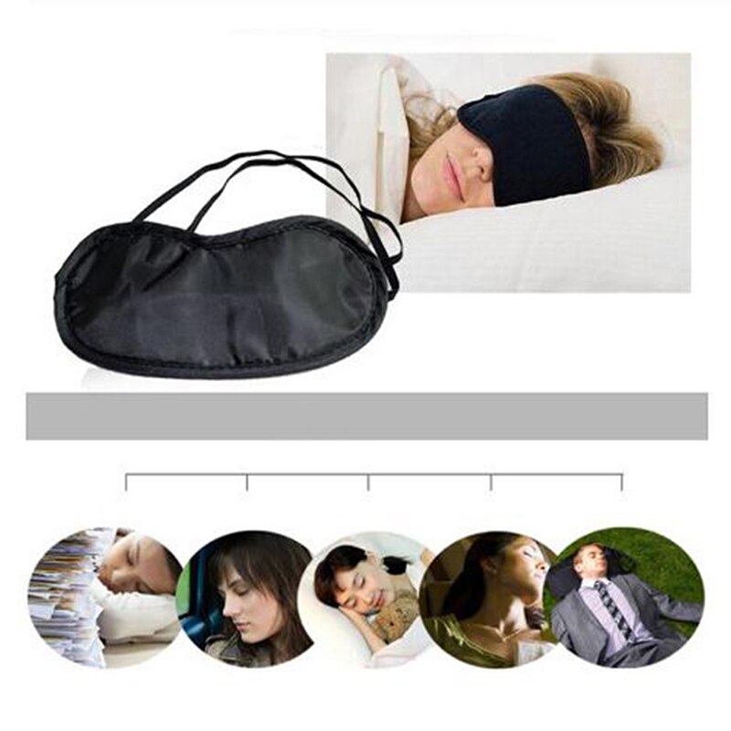 1pc Cute Eye Aid Travel Rest Eye Cover Sleeping Mask Aviation Sleep Mask Unisex Portable Elastic Bandage