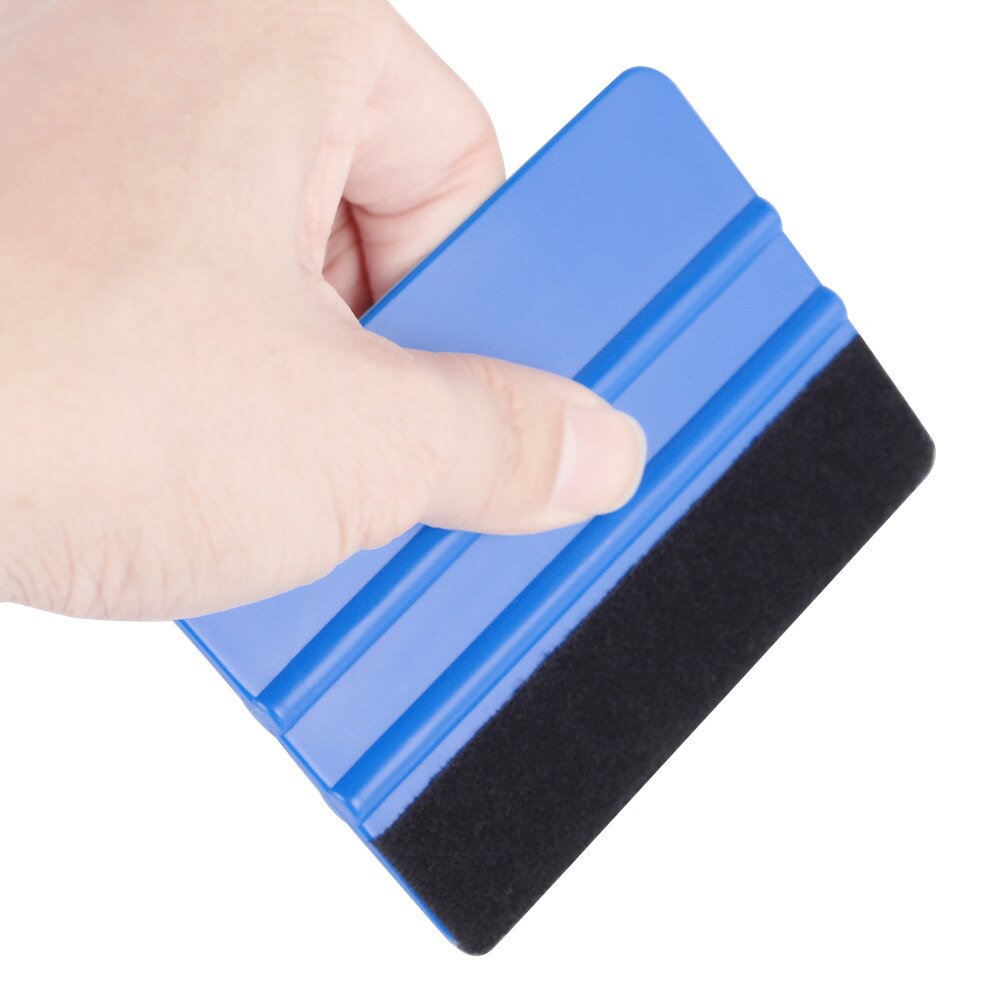 10 Stck Blau Rakel Filz Rand Schaber, Auto Decals Vinyl Verpackung &Ampere; Farbton Werkzeuge Reparatur Auto Zubehör Auf Lagerbier