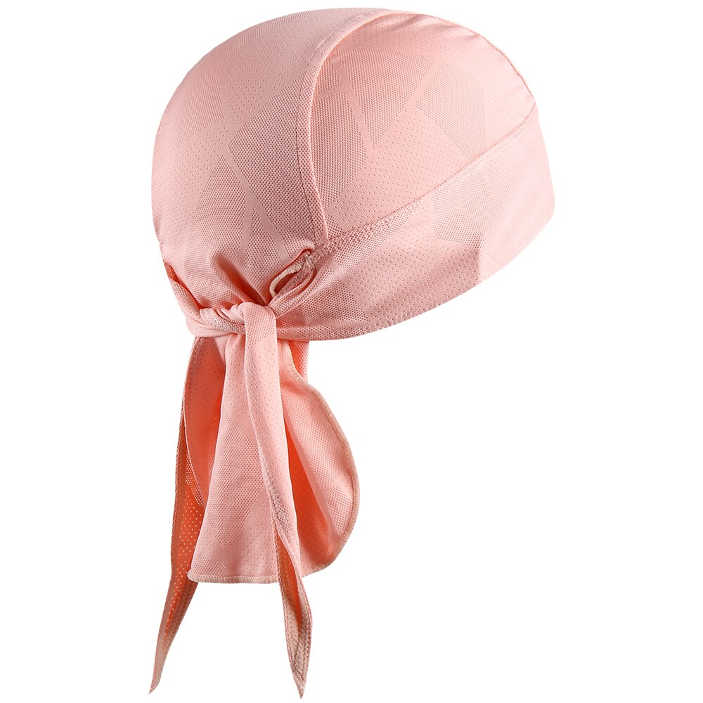 Chapeaux de Pirate pour hommes, casquette de vélo, bonnet de Sport réglable, cyclisme, chapeau d'équitation, écharpe, doublure, Bandana pour femmes: 08 Pink