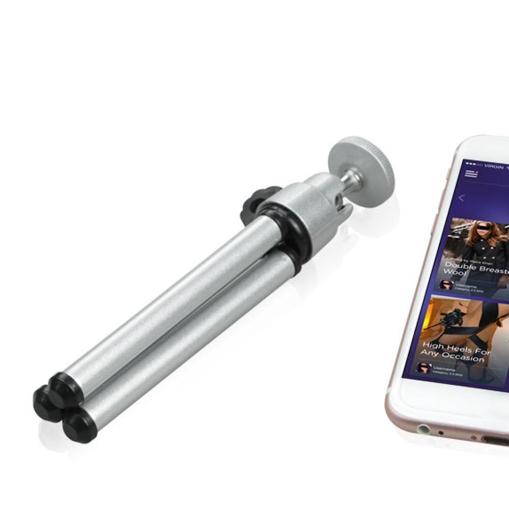 Universalstativ tripod mobiltelefon kamera mobilhållare monopod stativ klämma aluminium förlängningsstativ för telefon trip celular