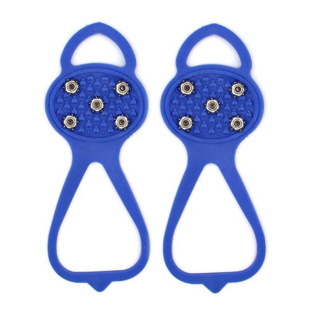 Universal Non-Slip Gripper Spikes: BLUE / M 35-42