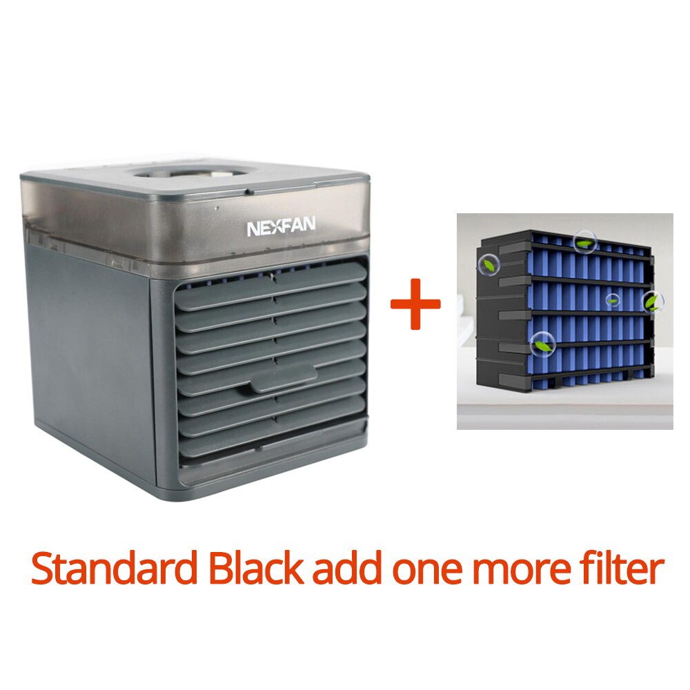 NexFan Ultra Air Cooler Fast Cooling Portable Air Conditioning Fans Enhanced Noise Reduction Cooling Fan for Home Office Outdoor: Standard B filter