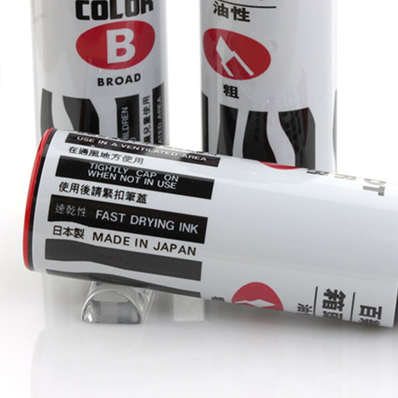 1 Uds PILOT SC-BM rotulador grande de aceite Industrial/pluma de caja/tinte impermeable sin decoloración
