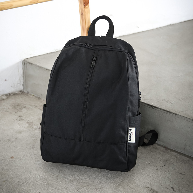 Nylon hommes sac à dos noir ordinateur portable unisexe étudiant école collège sac à dos pour hommes sac Nylon femmes sac à dos noir adolescents sac à dos