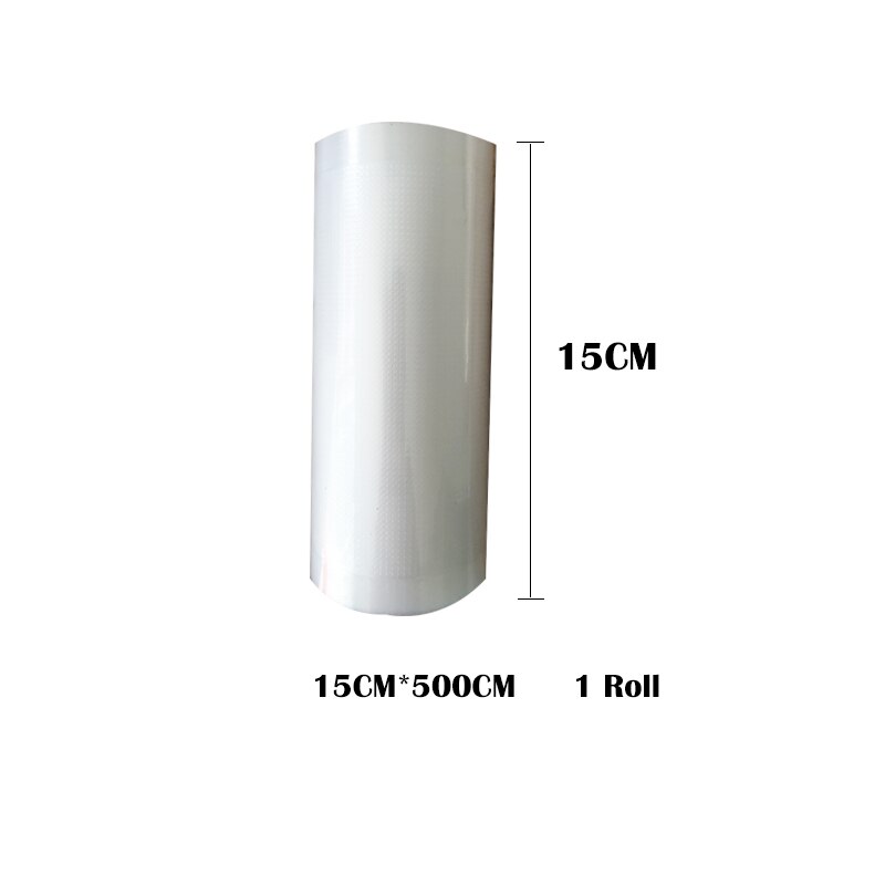 AGASHE Haushalt Lebensmittel schoner Vakuum tasche Lagerung Taschen Maschine Versiegelung Vakuum Versiegelung Taschen Lebensmittel Versiegelung Taschen Halten Lebensmittel Frisch 1 rolle: 15cmX500cm 1rollen